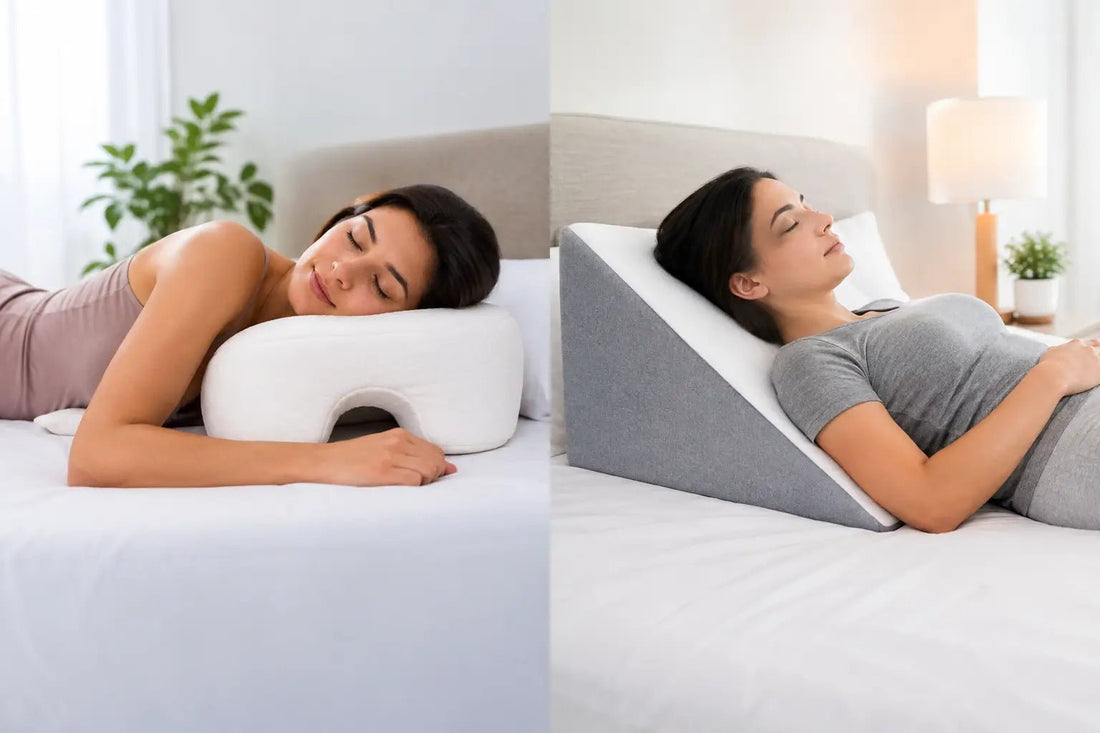 BBL Pillow vs Wedge Pillow: Which Supports Recovery? - Siluets