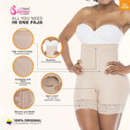Fajas Salome 0218 – Colombian High-Waisted Shaper Shorts | Tummy Control