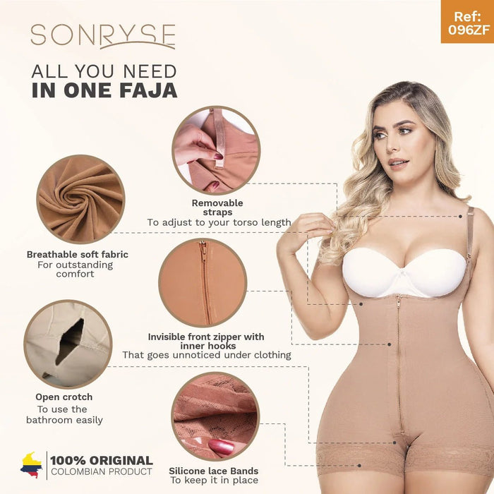 Sonryse 096ZF Colombian Body Shaper – Daily & Post - Surgery Use - Colombian Shapewear | Siluets