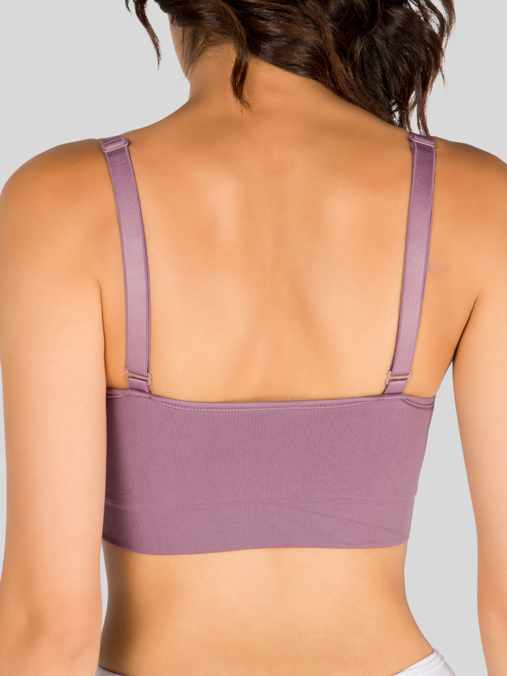 1S8027 Ultra-Comfort Seamless Wireless Bra with 4-Way Stretch and Cool-Feeling Fabric Siluets