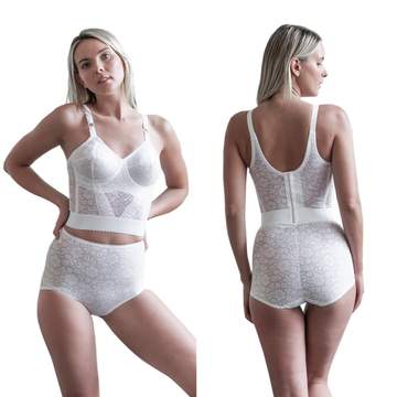 Rago 2202 Lacette Longline Wireless Bra – Expandable Cups - Colombian Shapewear | Siluets