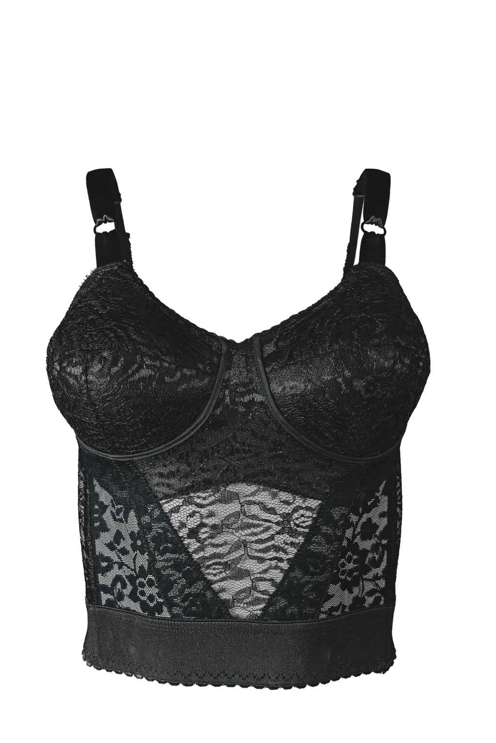 Rago 2202 Lacette Longline Wireless Bra – Expandable Cups - Colombian Shapewear | Siluets