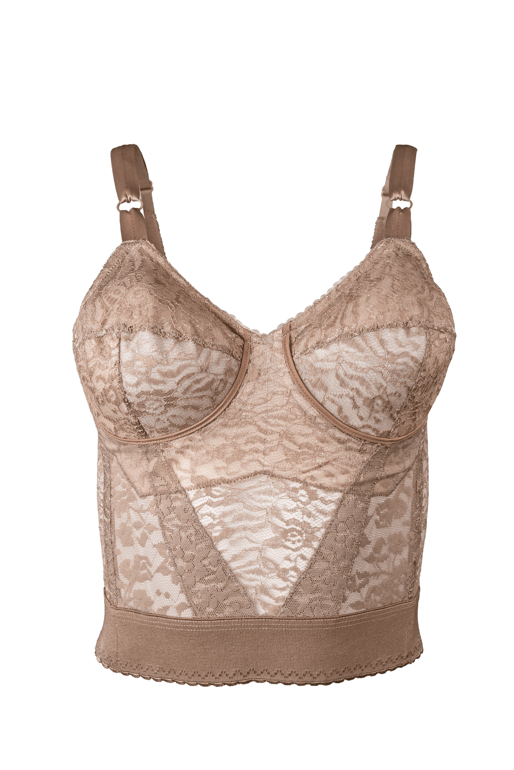 Rago 2202 Lacette Longline Wireless Bra – Expandable Cups - Colombian Shapewear | Siluets