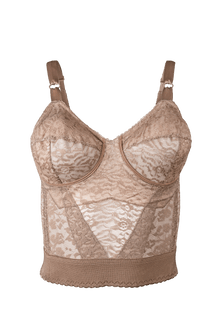 Rago 2202 Lacette Longline Wireless Bra – Expandable Cups - Colombian Shapewear | Siluets
