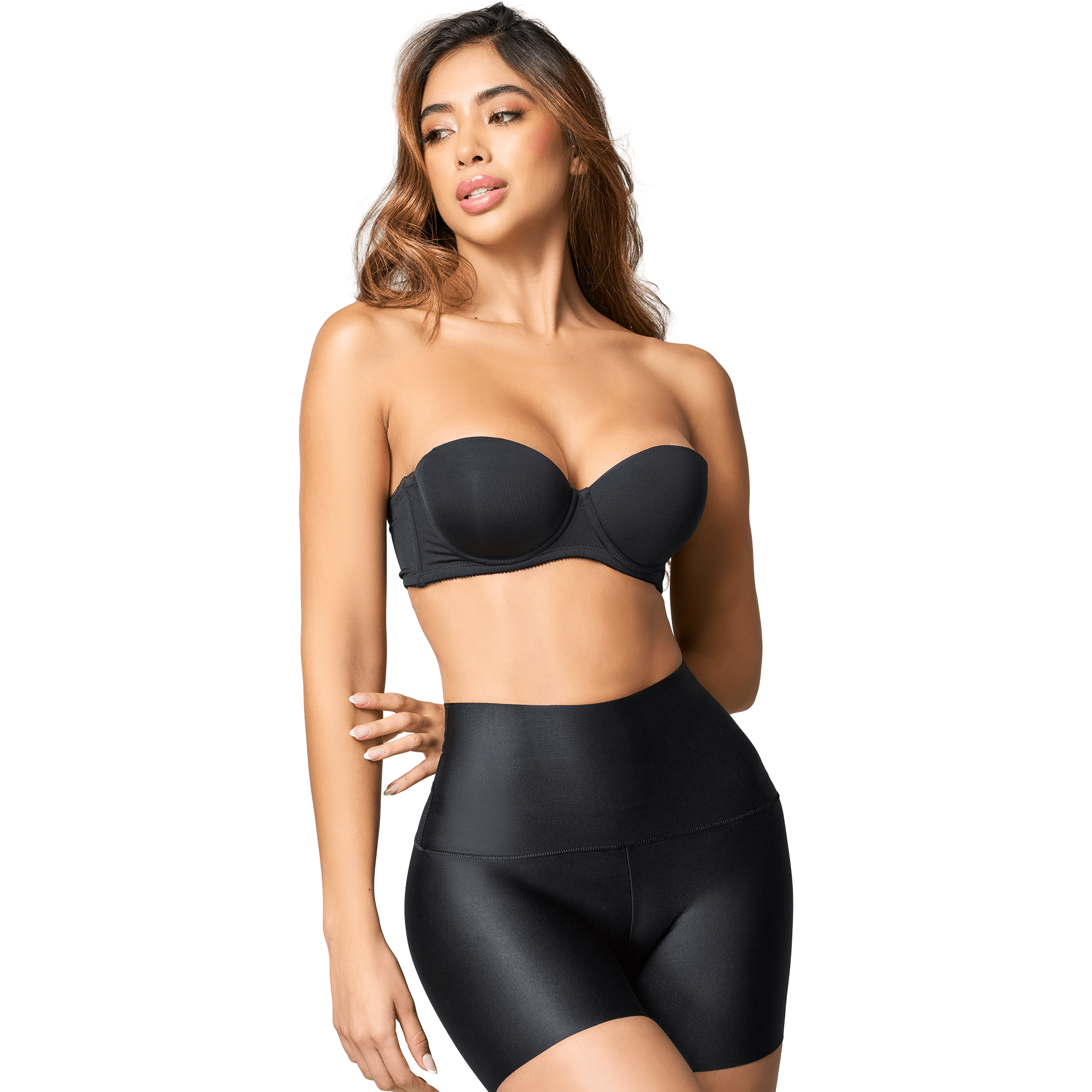 Fajas Salomé 020879 Seamless Thigh Slimmer Shorts – Smooth & Invisible Shapewear - Colombian Shapewear | Siluets