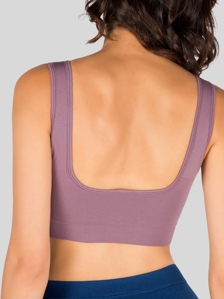 4-Way Stretch Wireless Bra with Removable Padding and Wide Straps | Soft, Breathable, and Lightweight | Made in Colombia Siluets