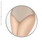 Diane & Geordi 002376 | Strapless Thong Body Shaper with Latex Tummy Control | High Compression Faja - Colombian Shapewear | Siluets