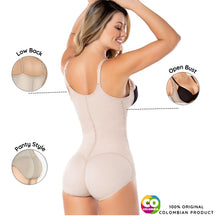 Colombian Braless Bodysuit Shaper – Open Bust, High Compression, Adjustable Straps | Tummy & Back Control – Made in Colombia - Colombian Shapewear | Siluets