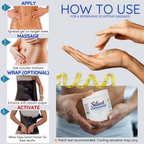 Siluet Thermo-Active Cold Gel – Cooling Anti-Cellulite Massage Gel (16 oz)