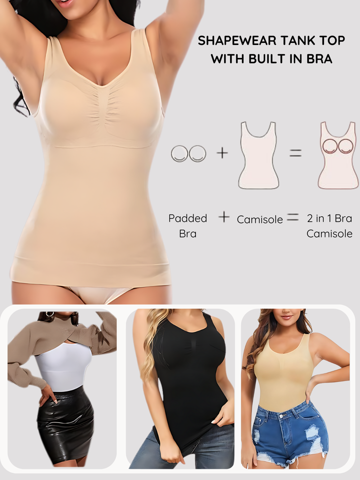 Siluet 3-in-1 Shapewear: Camisole, Shaper, and Bra