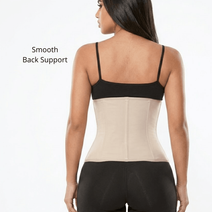 Siluet 6067 Colombian Latex Waist Trainer with Smooth Lycra Finish - Colombian Shapewear | Siluets