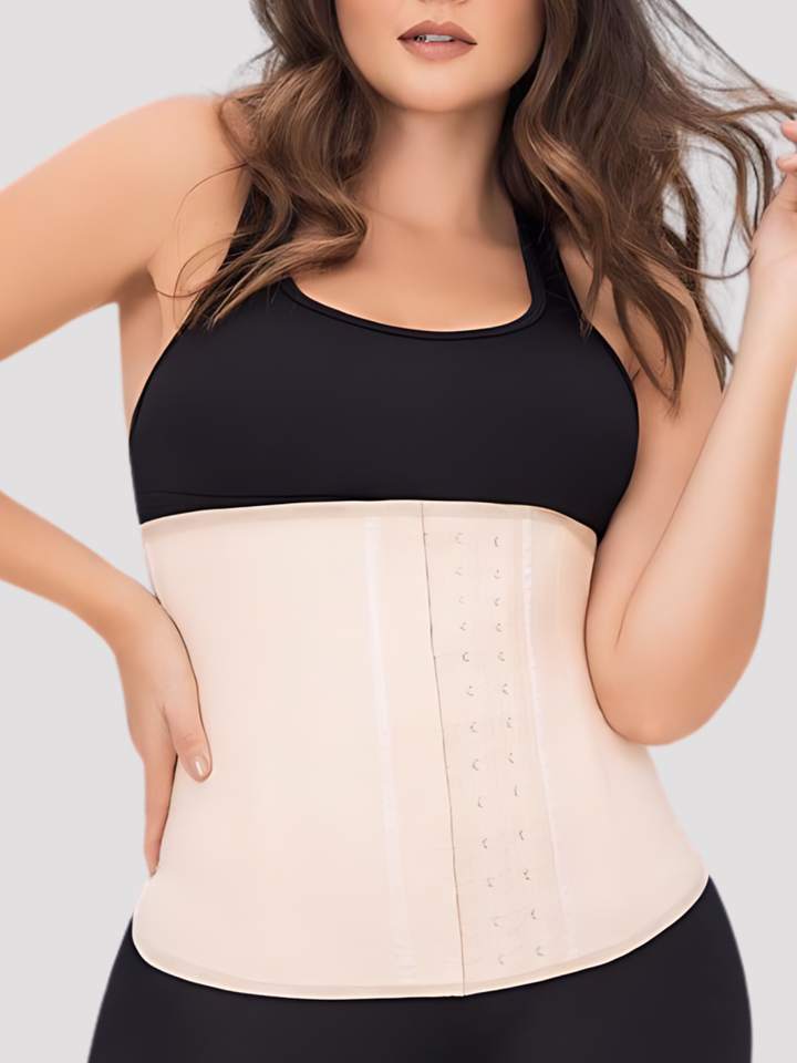 Siluet F20N/F21 Natural Latex Waist Trainer Lined in Cotton
