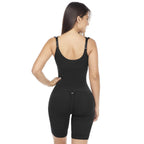 Fajas MariaE 9182 | Postpartum Shapewear with Shoulder Pads | Mid - Thigh Compression - Colombian Shapewear | Siluets