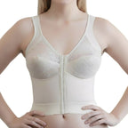 Rago 9603 Front Closure Longline Bra with Back Support - Colombian Shapewear | Siluets