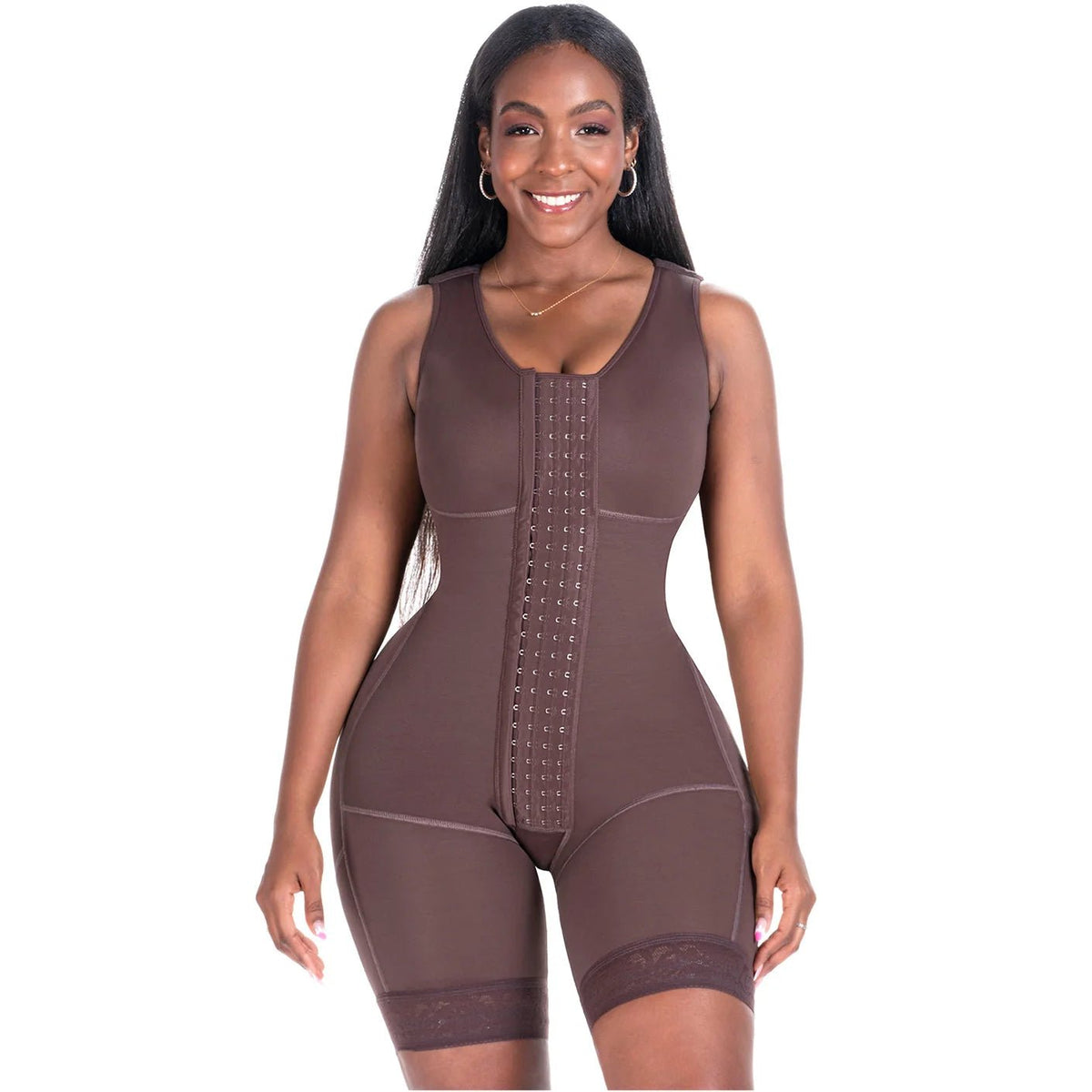 Bling Shapers BLI - 553BF – Colombian Bodysuit | Built - In Bra Faja - Colombian Shapewear | Siluets
