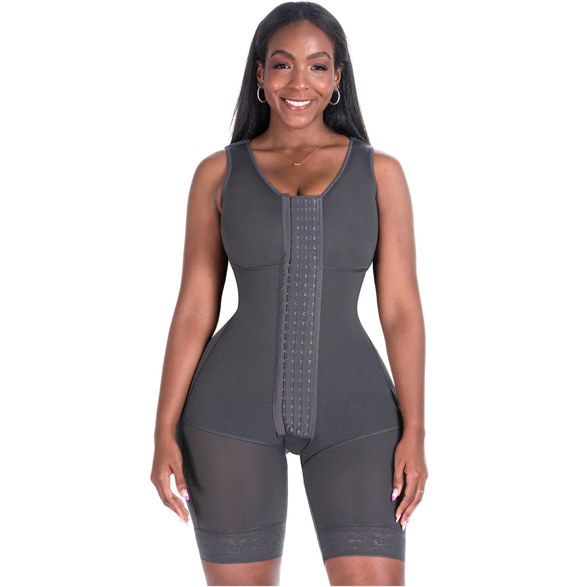 Bling Shapers BLI - 553BF – Colombian Bodysuit | Built - In Bra Faja - Colombian Shapewear | Siluets