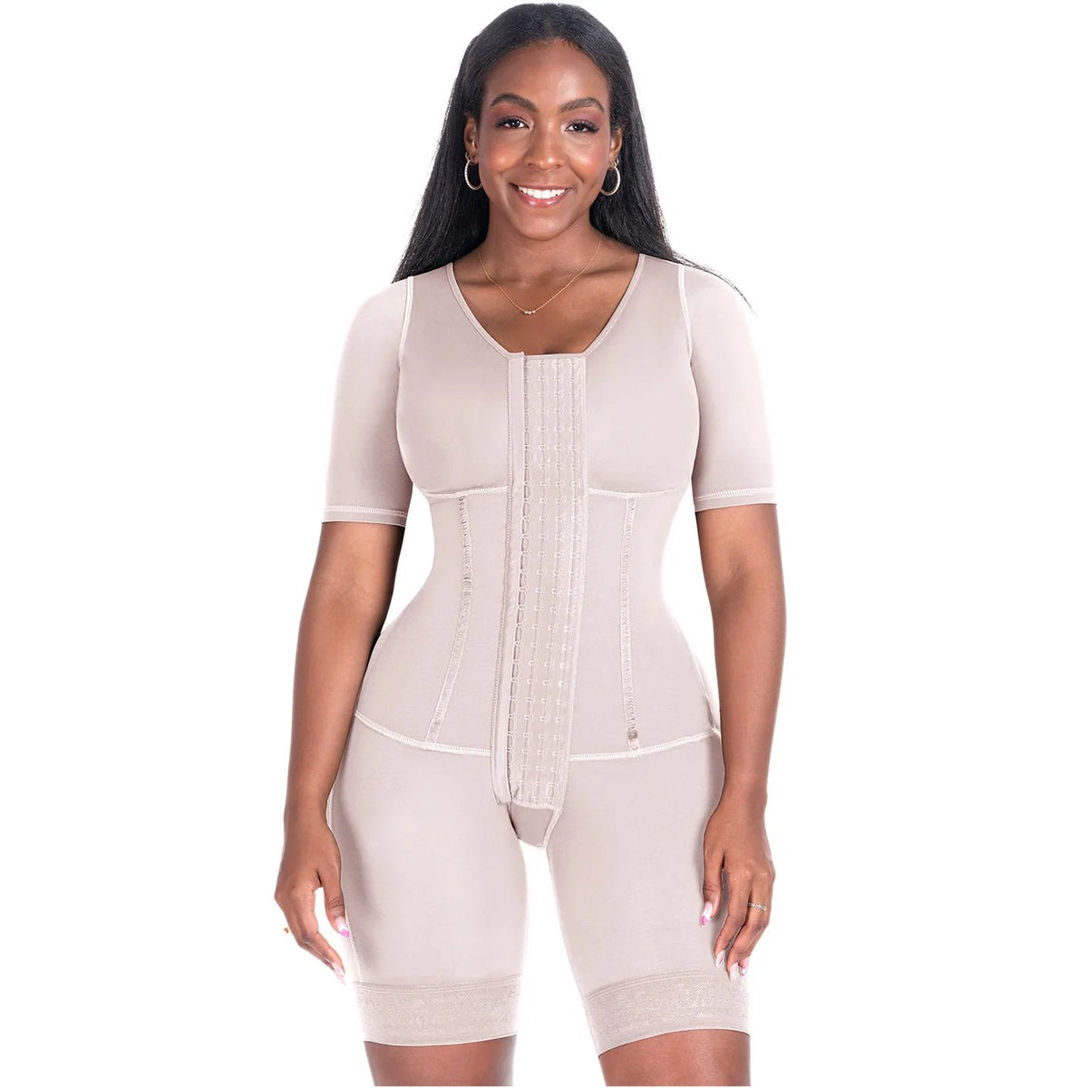 Bling Shapers 938BF – Colombian Post - Surgery Faja | With Sleeves - Colombian Shapewear | Siluets