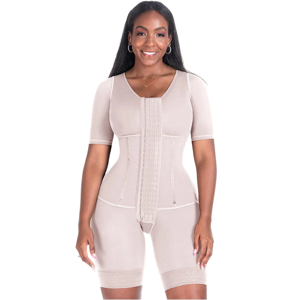 Bling Shapers 938BF – Colombian Post - Surgery Faja | With Sleeves - Colombian Shapewear | Siluets