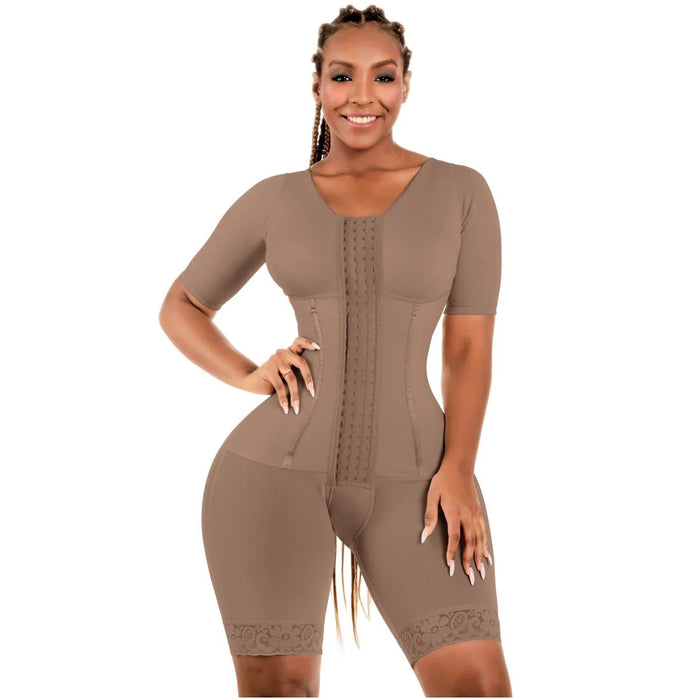 Bling Shapers 938BF – Colombian Post - Surgery Faja | With Sleeves - Colombian Shapewear | Siluets