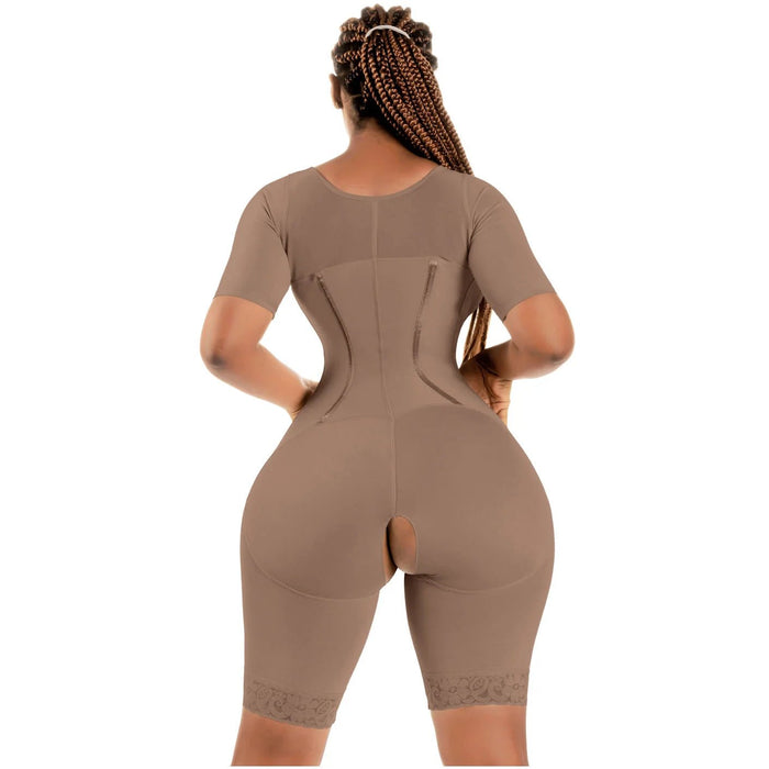 Bling Shapers 938BF – Colombian Post - Surgery Faja | With Sleeves - Colombian Shapewear | Siluets