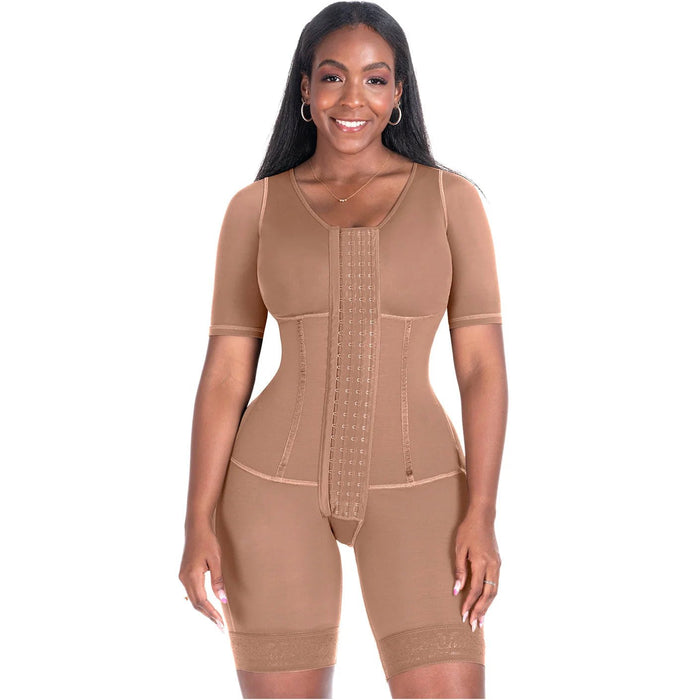 Bling Shapers 938BF – Colombian Post - Surgery Faja | With Sleeves - Colombian Shapewear | Siluets