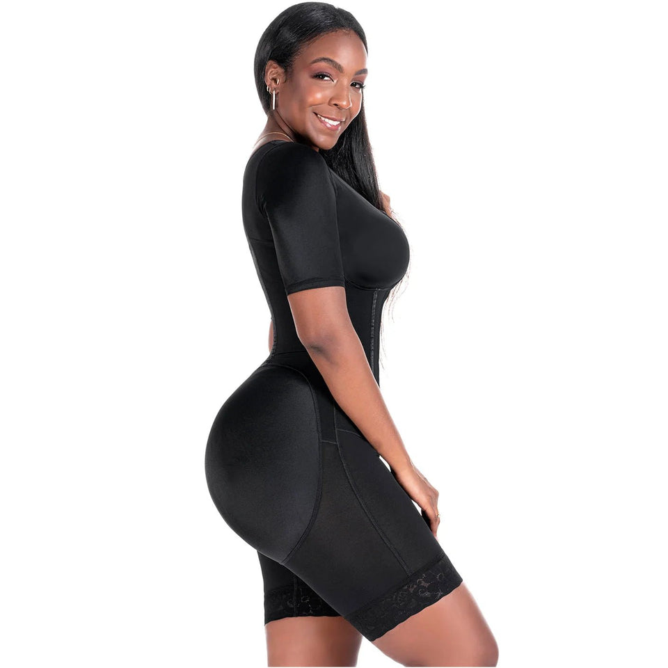 Bling Shapers 938BF – Colombian Post - Surgery Faja | With Sleeves - Colombian Shapewear | Siluets