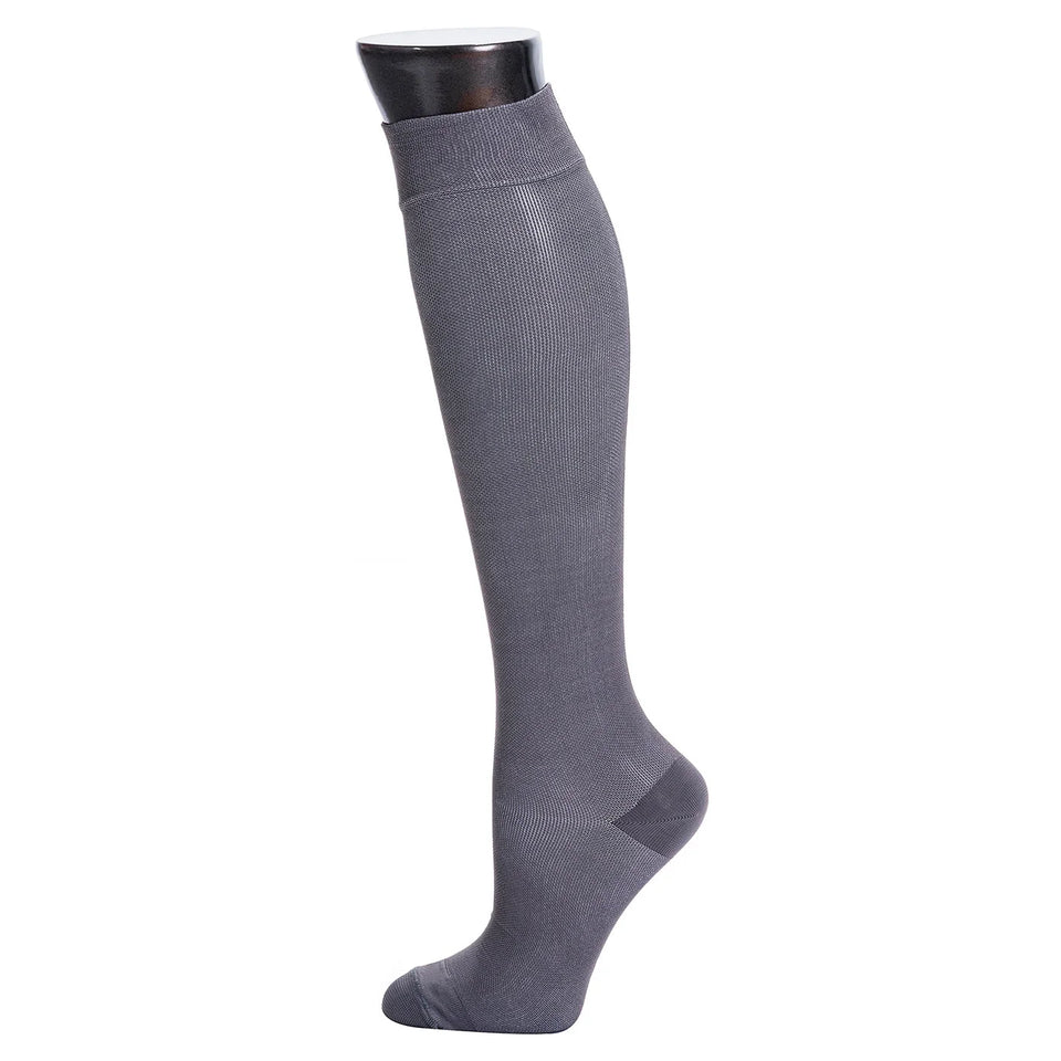 Be Shapy – 2 Pack Men’s Knee - High Compression Socks | Daily Use - Colombian Shapewear | Siluets