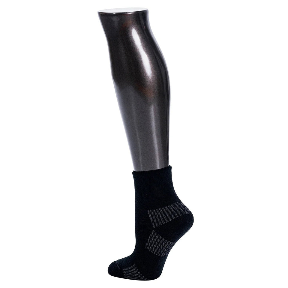 Be Shapy – 3 Pack Diabetic Socks | Low - Cut Non - Binding Cotton - Colombian Shapewear | Siluets
