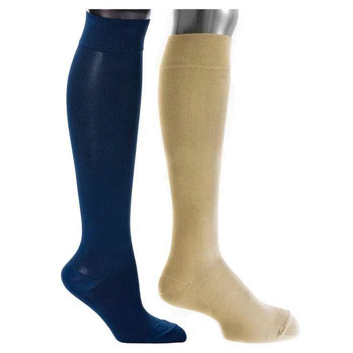 Be Shapy – 2 Pack Men’s Knee - High Compression Socks | Daily Use - Colombian Shapewear | Siluets
