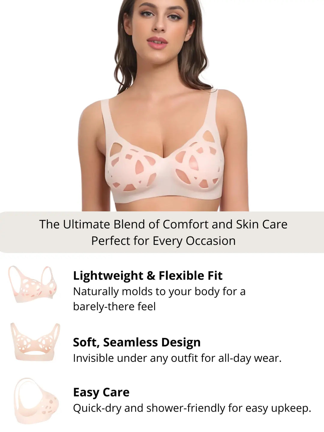 Bionic Gel Airflow Bra – Breathable Comfort Meets Innovative Gel Technology Siluets