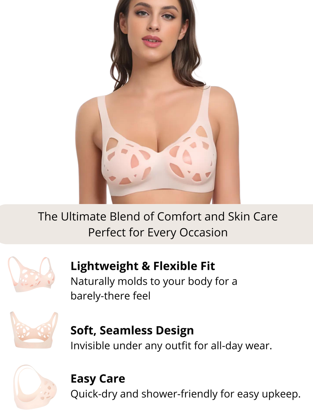 Bionic Gel Airflow Bra – Breathable Comfort Meets Innovative Gel Technology