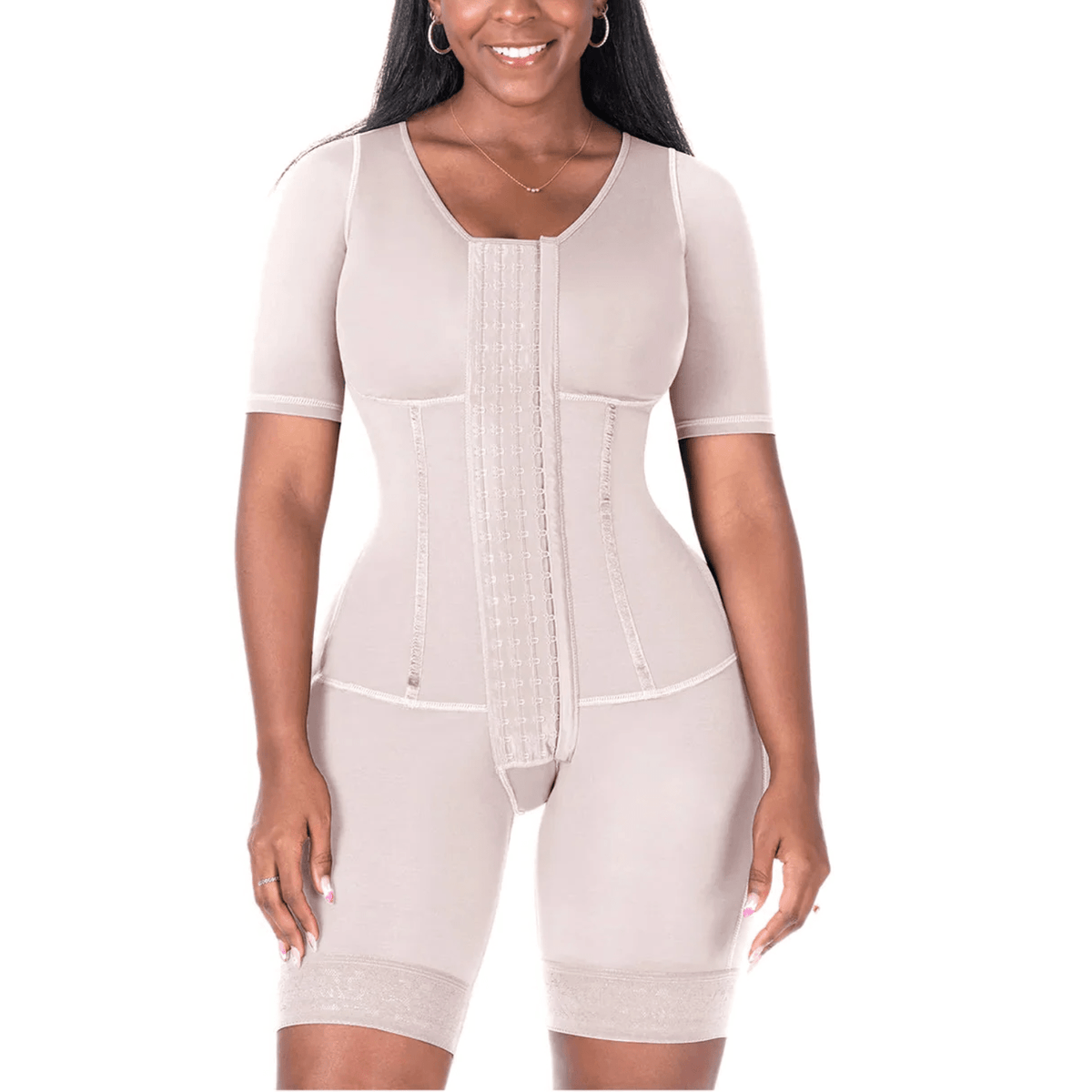 Bling Shapers 938BF – Colombian Post - Surgery Faja | With Sleeves - Colombian Shapewear | Siluets
