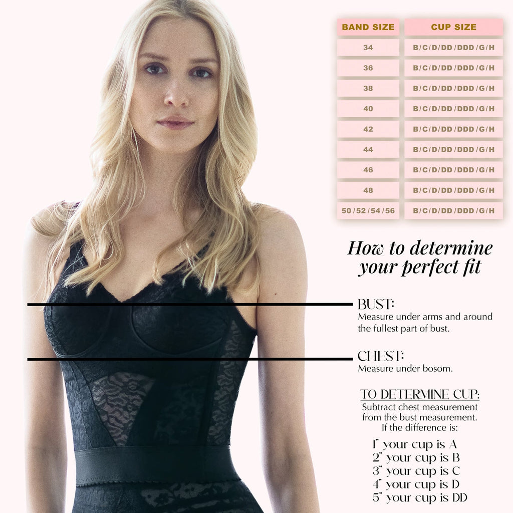 Long Line Rago Rago 2202 Lacette Longline Wireless Bra – Expandable Cups – Siluets