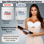 Siluet Hot + Cold Gel Bundle – Firming & Cooling Anti-Cellulite Spa Set (2 x 16 oz)