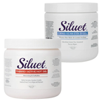 Siluet Hot + Cold Gel Bundle – Firming & Cooling Anti-Cellulite Spa Set (2 x 16 oz)