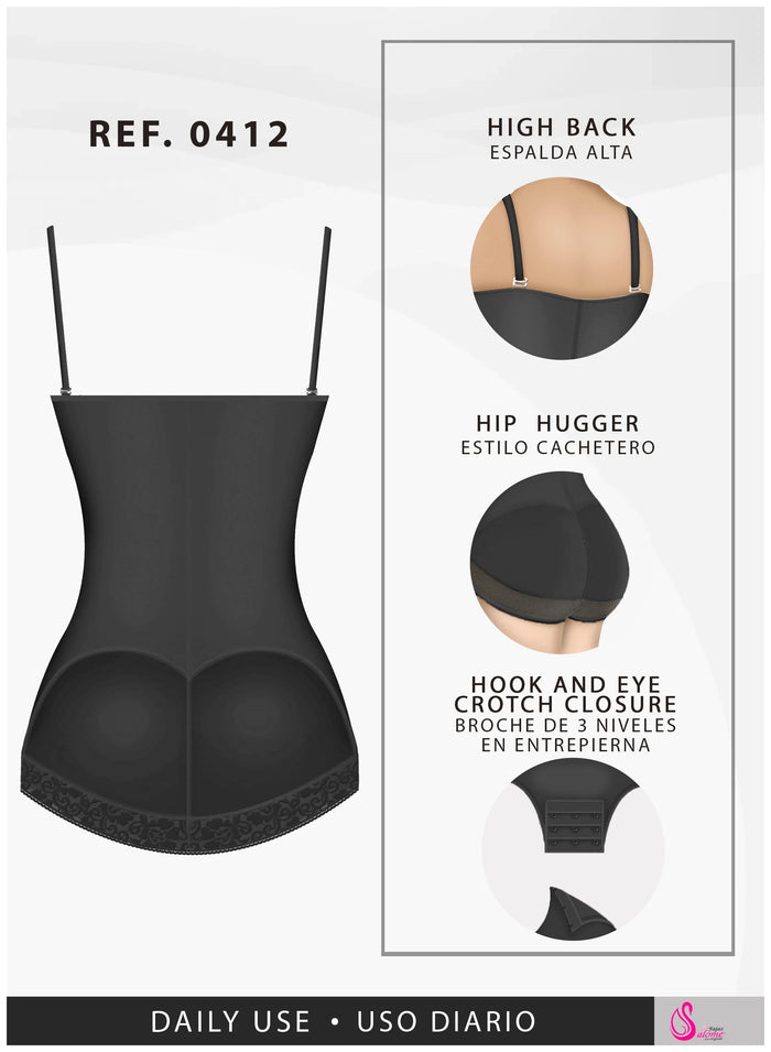 Fajas Salome 0412 – Colombian Butt Lifter Shapewear | Tummy Control Faja - Colombian Shapewear | Siluets