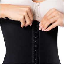 Diane & Geordi 002376 | Strapless Thong Body Shaper with Latex Tummy Control | High Compression Faja - Colombian Shapewear | Siluets