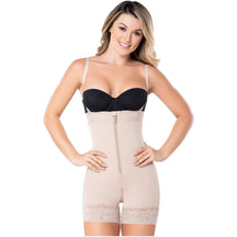 Diane & Geordi 002407 | Colombian Strapless High Compression Bodysuit | Tummy Control & Postpartum Faja - Colombian Shapewear | Siluets