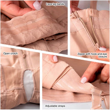 Diane & Geordi 002407 | Colombian Strapless High Compression Bodysuit | Tummy Control & Postpartum Faja - Colombian Shapewear | Siluets