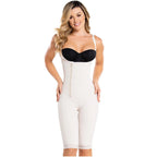 Diane & Geordi 002408 | High Compression Butt Lifter Shapewear Bodysuit | Stage 3 Knee - Length Faja - Colombian Shapewear | Siluets