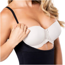 Diane & Geordi 002408 | High Compression Butt Lifter Shapewear Bodysuit | Stage 3 Knee - Length Faja - Colombian Shapewear | Siluets