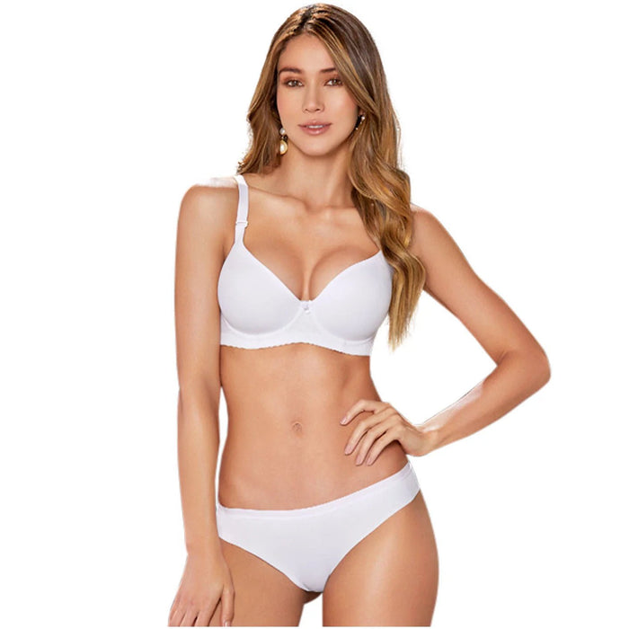 Diane & Geordi 021890 | Women's Full Support Back Support Bra | Posture Improvement Powernet - Colombian Shapewear | Siluets