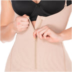 Diane & Geordi 2395 | Capri Butt Lifter Tummy Control Shapewear | High Compression Postpartum Girdle - Colombian Shapewear | Siluets