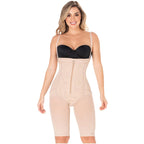 Diane & Geordi 2414 Postpartum Shaper | Butt - Lifting Tummy Control Capri Faja - Colombian Shapewear | Siluets