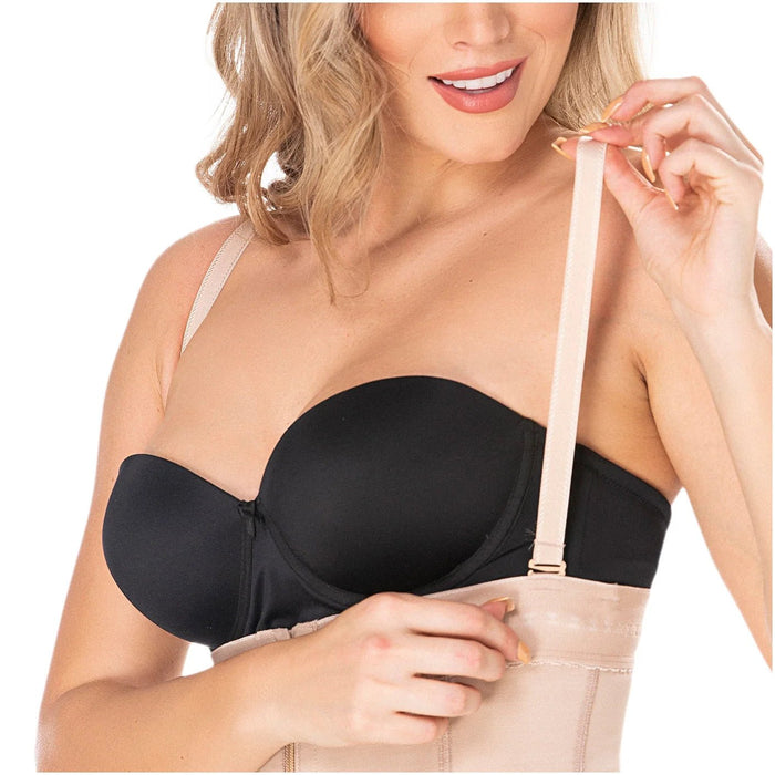 Diane & Geordi 2414 Postpartum Shaper | Butt - Lifting Tummy Control Capri Faja - Colombian Shapewear | Siluets