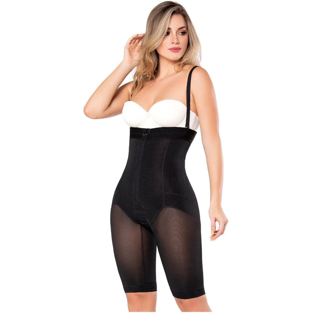 Diane & Geordi 2414 Postpartum Shaper | Butt - Lifting Tummy Control Capri Faja - Colombian Shapewear | Siluets