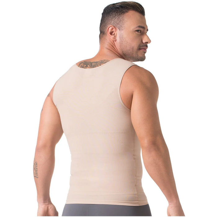 Diane & Geordi 2415 Men’s Slimming Vest | Powernet Compression Tank - Colombian Shapewear | Siluets