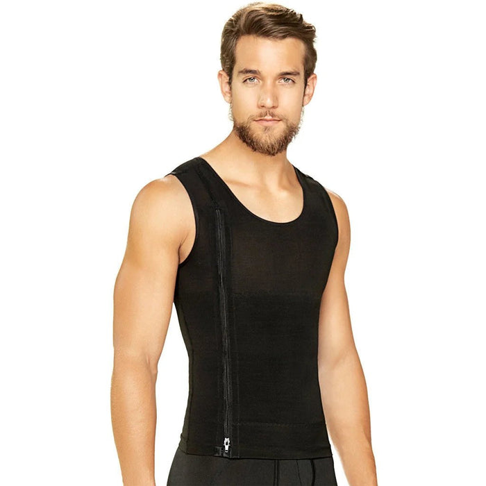 Diane & Geordi 2415 Men’s Slimming Vest | Powernet Compression Tank - Colombian Shapewear | Siluets