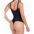 DEZY 018 Colombian Thong Body Shaper – Open Bust, Removable Straps, Tummy Control Faja for Daily & Postpartum Use - Colombian Shapewear | Siluets