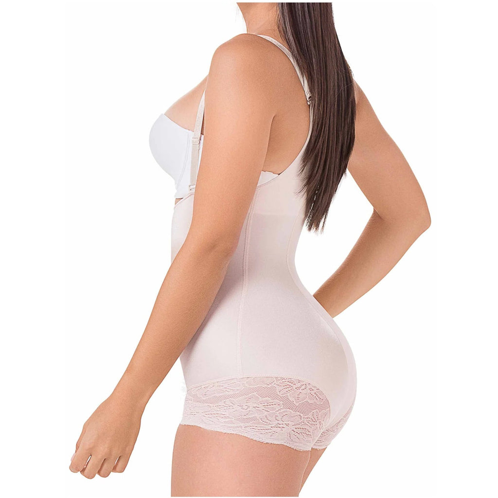 DEZY 109 Colombian Body Shaper – Open Bust, Removable Straps, High Compression Tummy Control & Butt Lifting Faja - Colombian Shapewear | Siluets